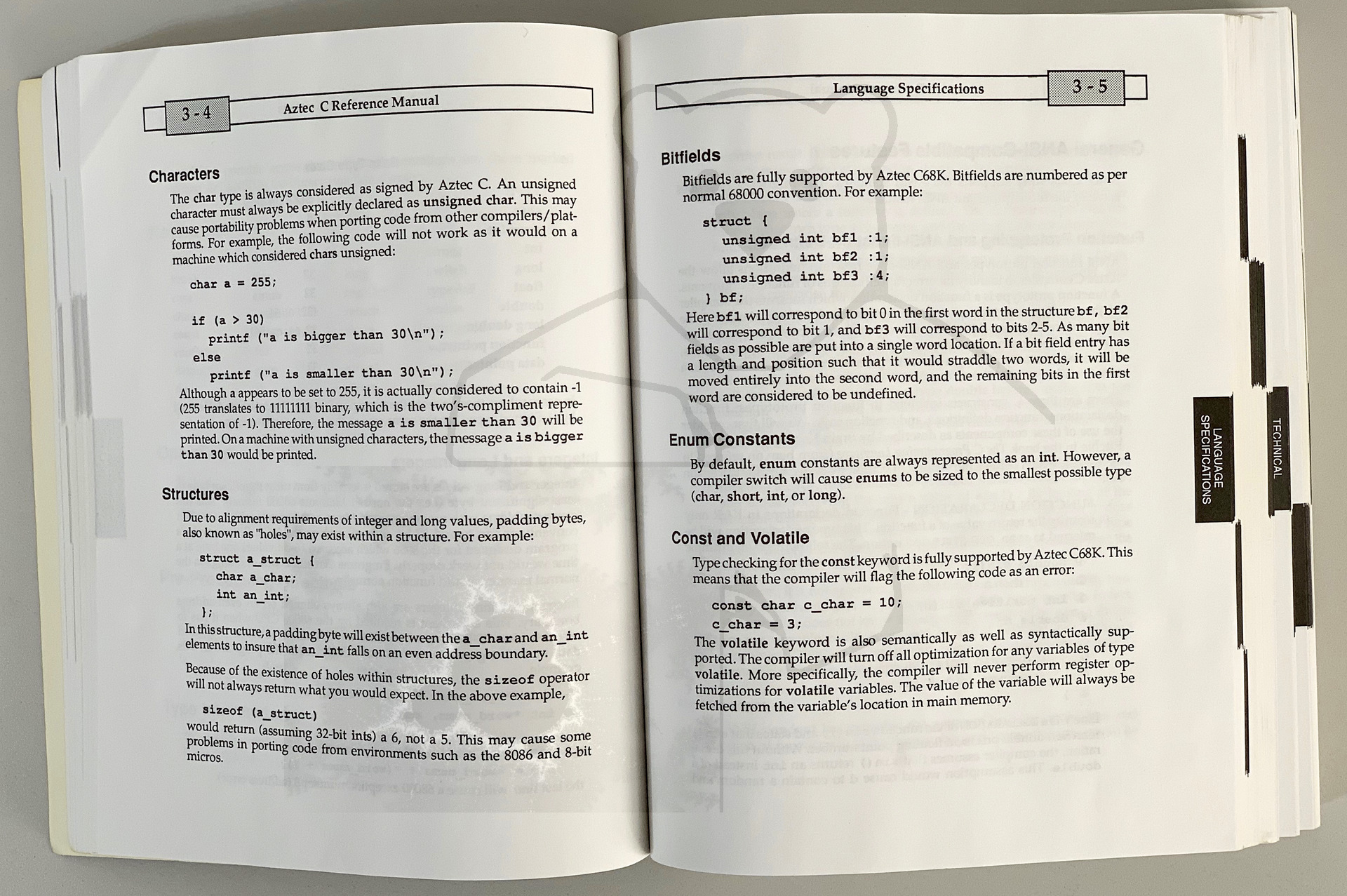 Manx Aztec C 68k - Systemreferenz Amiga